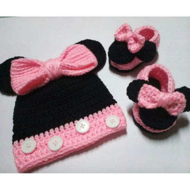 minnie mouse baby shoes