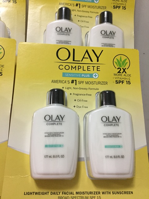 olay complete sensitive plus moisturizer