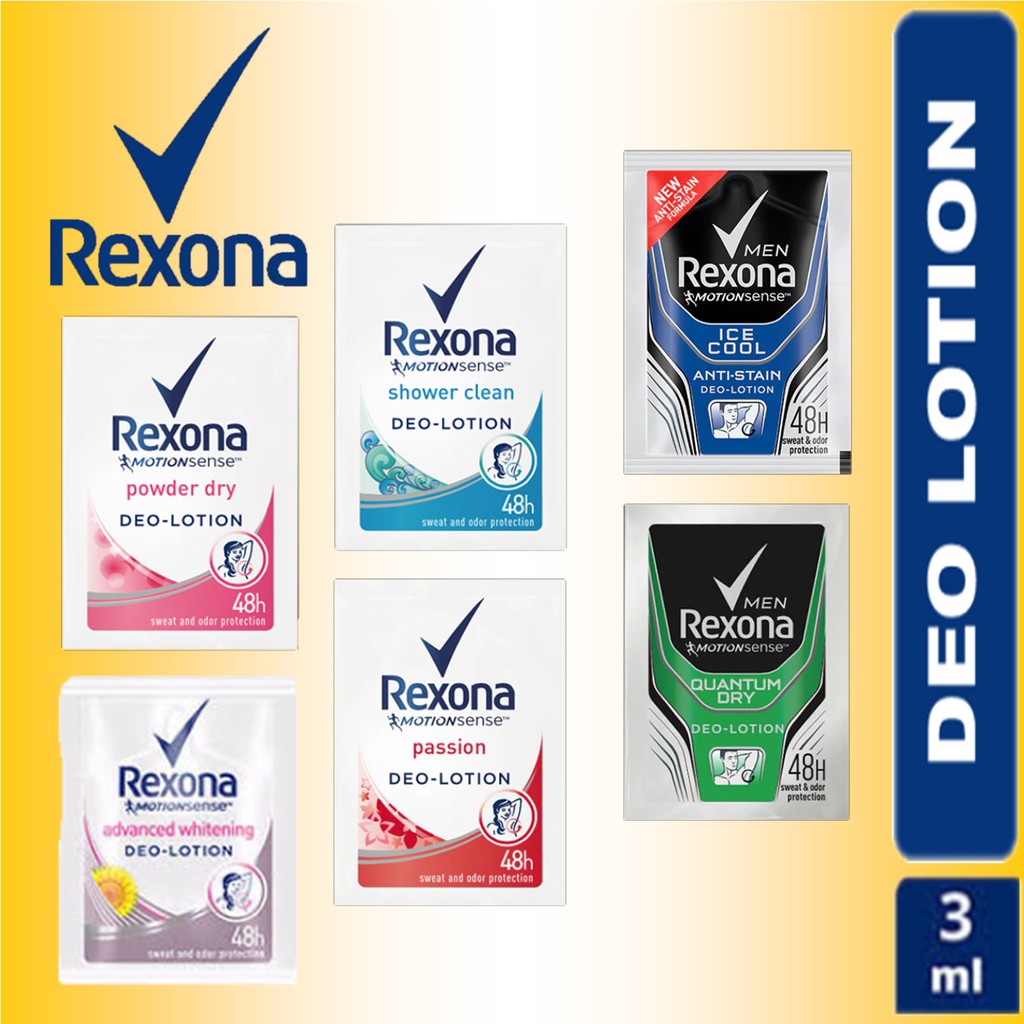 REXONA DEOLOTION 3ML 6X 12X [PROMISE SHOP] Shopee Philippines