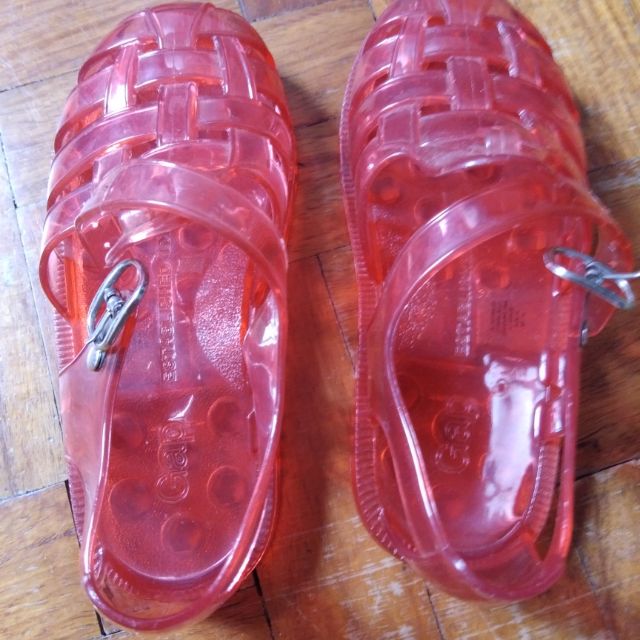 gap jelly shoes