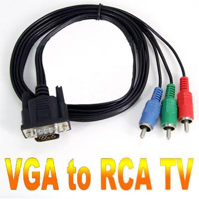 1.5m VGA to 3 RCA TV Cable | Shopee Philippines