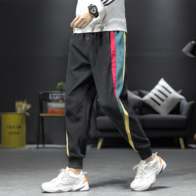 mens corduroy jogger pants
