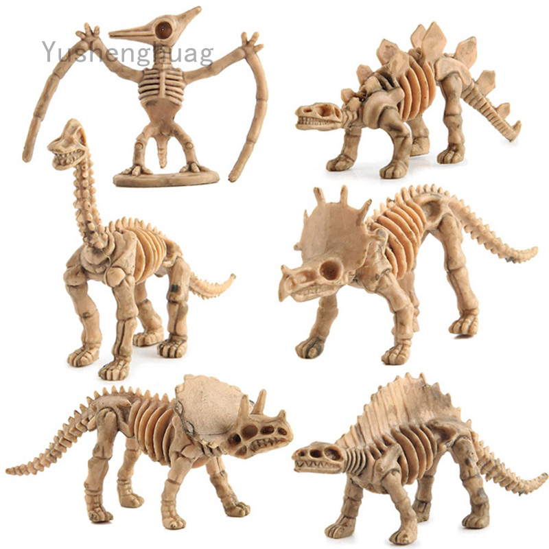 dinosaur skeleton figures