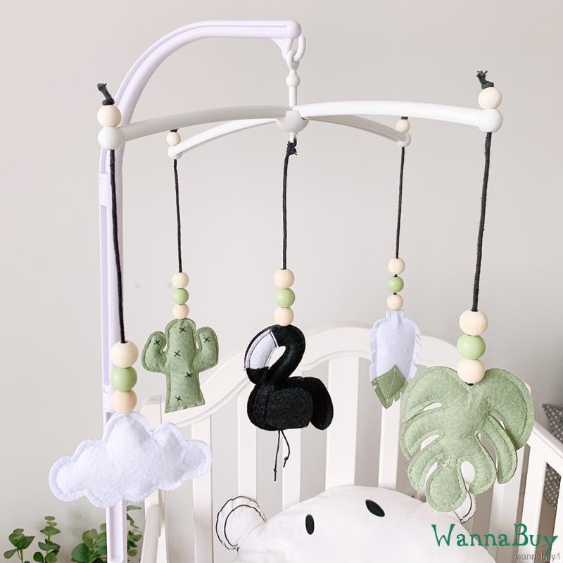 Wb Baby Mobile Crib Holder Rotate Bracket Diy Baby Bed Bell Hanging Toys Baby Rattle Toys Kid Room Decor Shopee Philippines