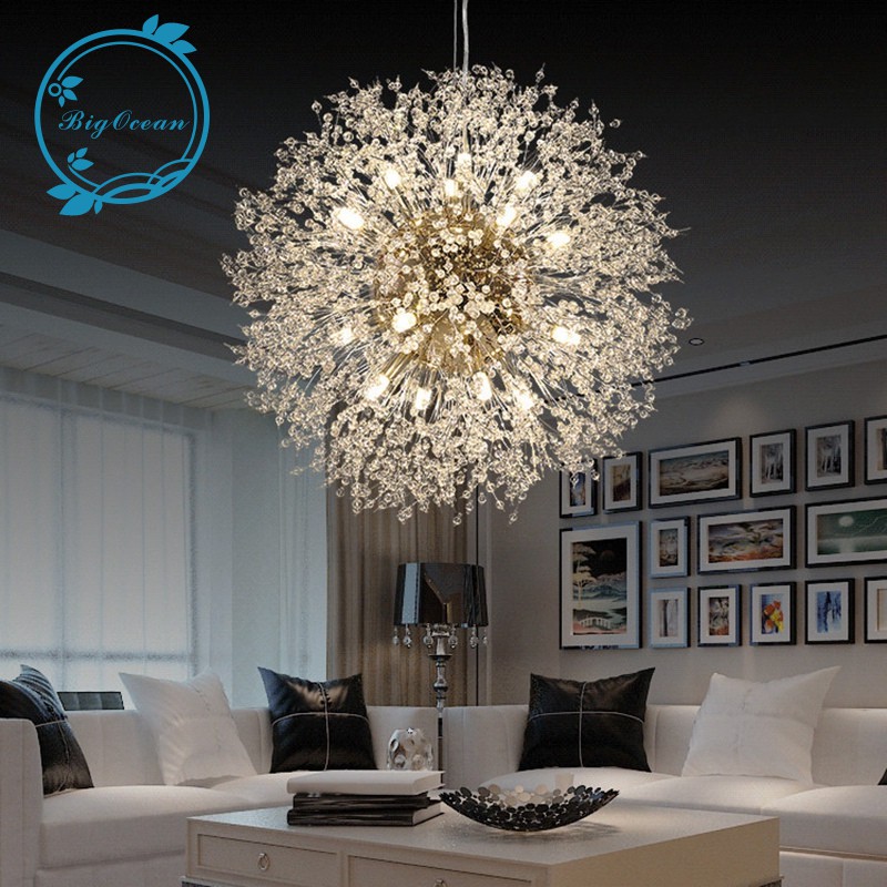 hanging modern chandelier