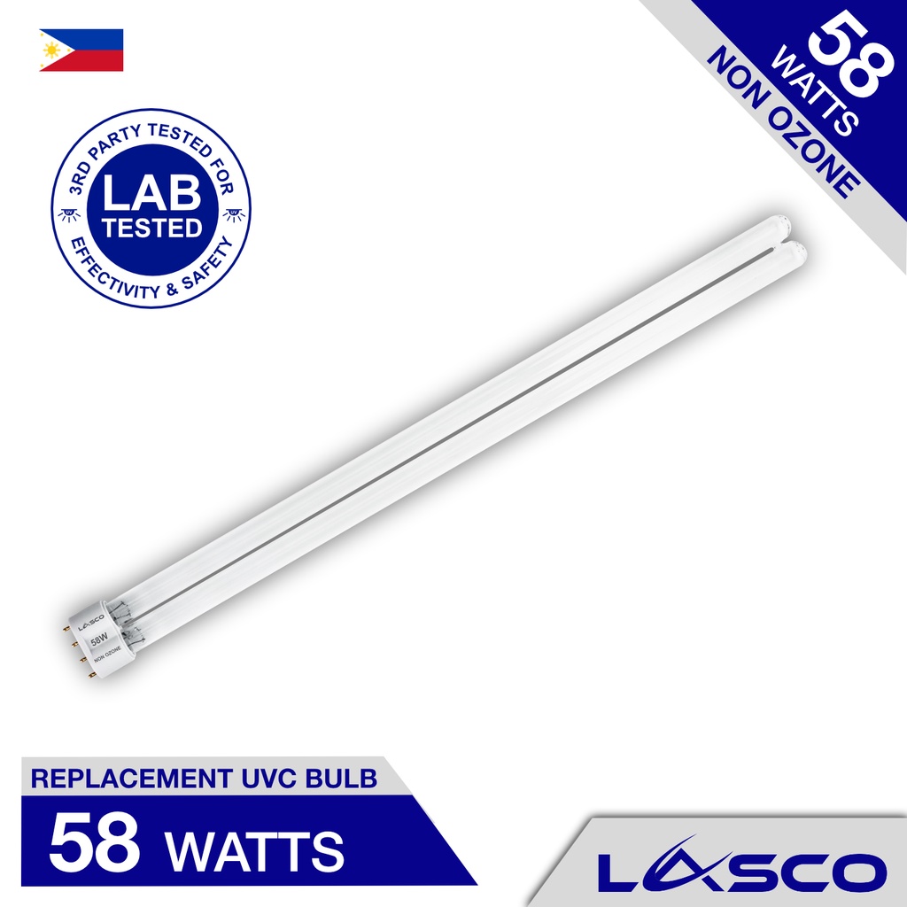 Lasco 58 Watts 254 Nm UVC Bulb Germicidal Sterilizer Replacement Bulb