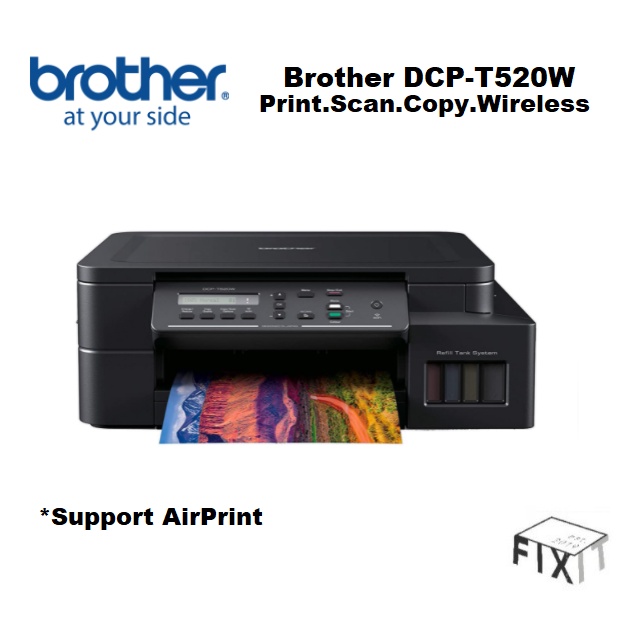 BROTHER DCPT520W WIRELESS AIO INKTANK PRINTER Shopee Philippines