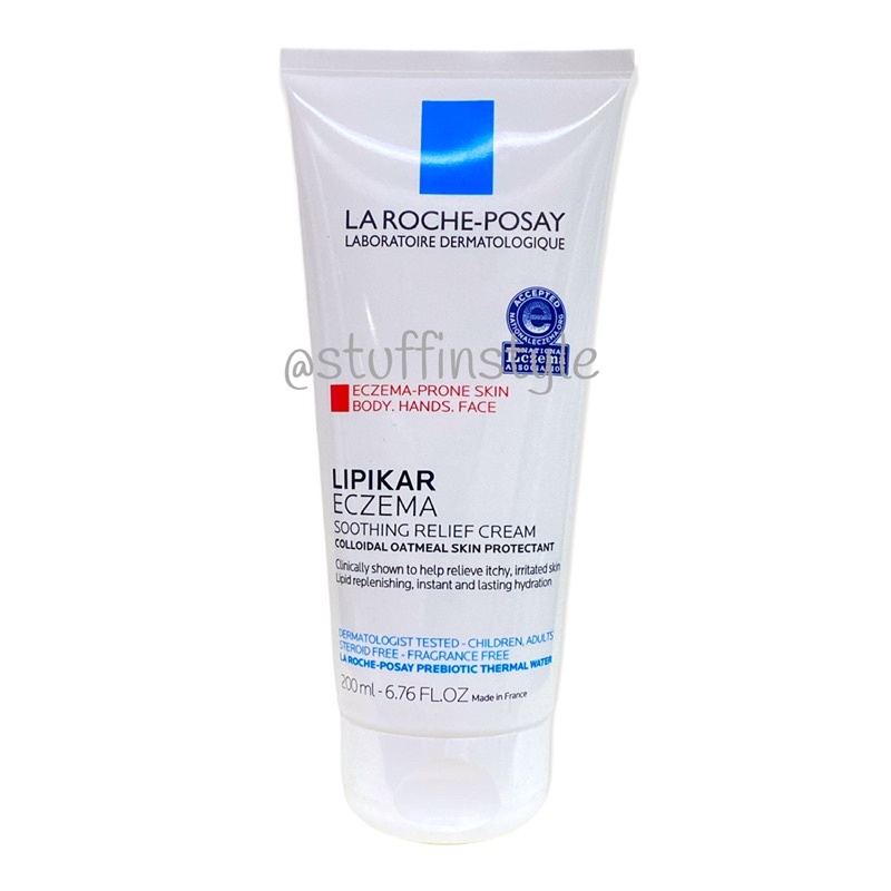 La Roche Posay Lipikar Eczema Soothing Relief Cream 200ml Shopee