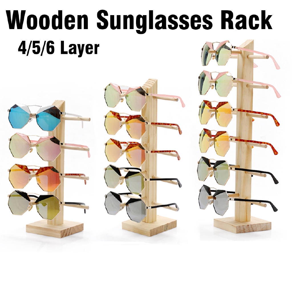 sunglasses rack holder