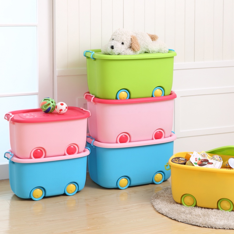 Extra Large Children's Toy Storage Box Plastic Clothes Storage Box