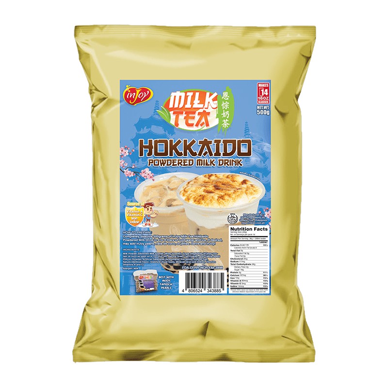 inJoy Hokkaido Milk Tea 500g | Perfect milk tea & ice ...