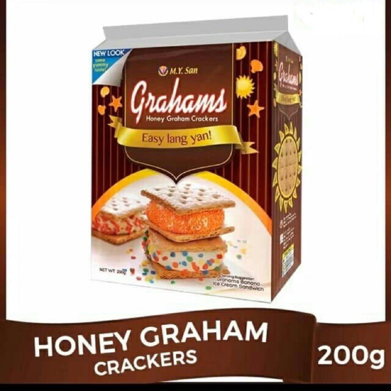 MY San Graham Crackers 200 grams APRIL 13 2022 EXPIRY Shopee Philippines