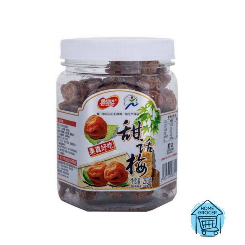 Jinyida Preserved Plum Kiamoy Champoy Dates in jar | Shopee Philippines