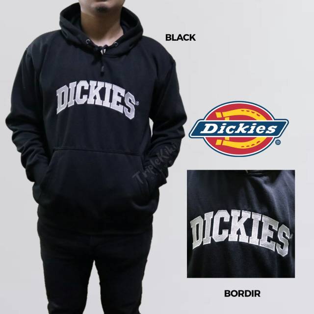 dickies hoodie black