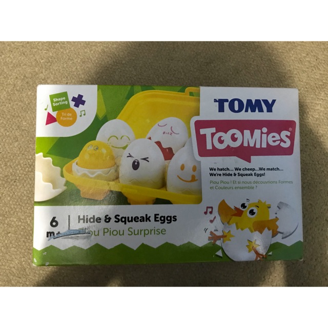 tomy hide and seek eggs