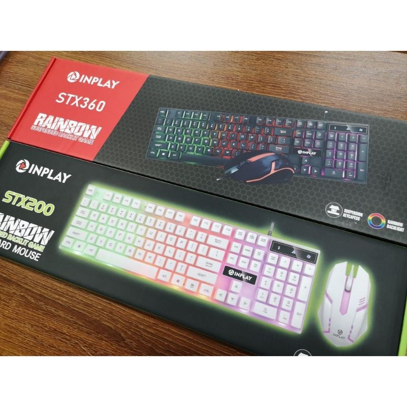 InPlay RGB Keyboard and Mouse Bundle Shopee Philippines