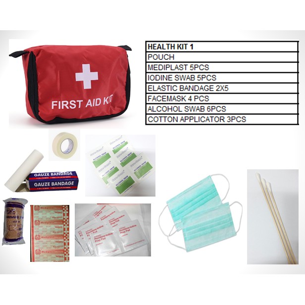 medical first aid kit contents
