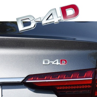 D4D D-4D Logo Car Sticker Emblem Badge Decal for Toyota COROLLA RAV4 ...