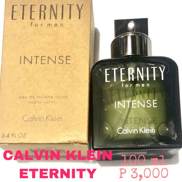eternity intense by calvin klein
