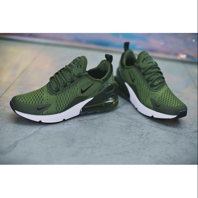 olive green 270 nike
