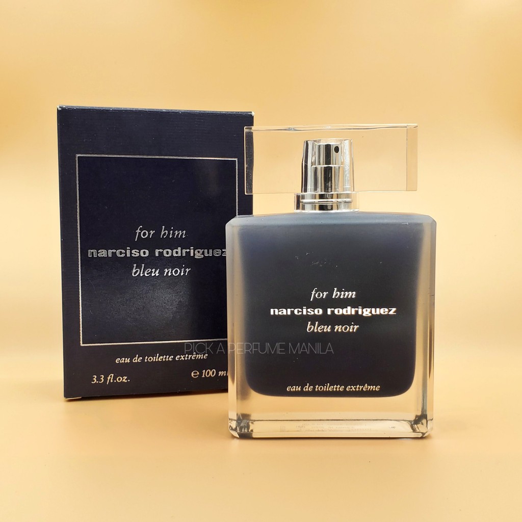 narciso rodriguez bleu noir