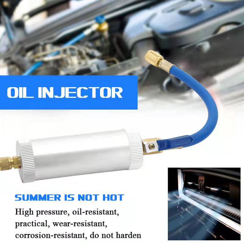 Compressor Oil Injector, 60ml. R12 R134A R22 Air Conditioning Car Oil