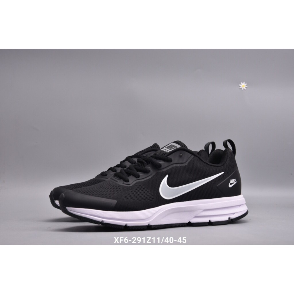 black nike mesh shoes