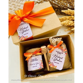 PRINCIPAL SPONSORS Pure honey & Coffee Gift Set Souvenirs (MINIMUM ORDER 4 pcs)