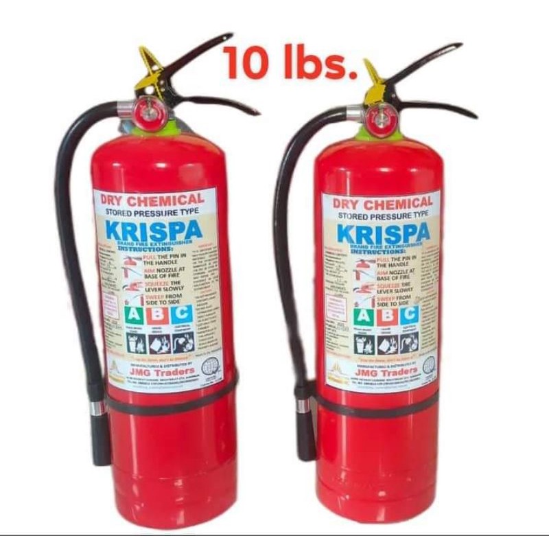 FIRE EXTINGUISHER KRISPA BRAND 10 LBS Shopee Philippines