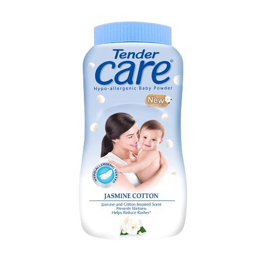Tender Care Jasmine Cotton HypoAllergenic Baby Powder 50g Shopee