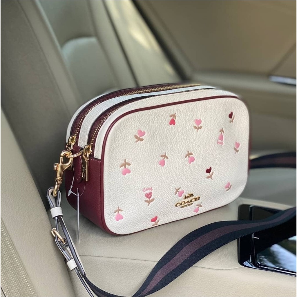 floral coach crossbody bag