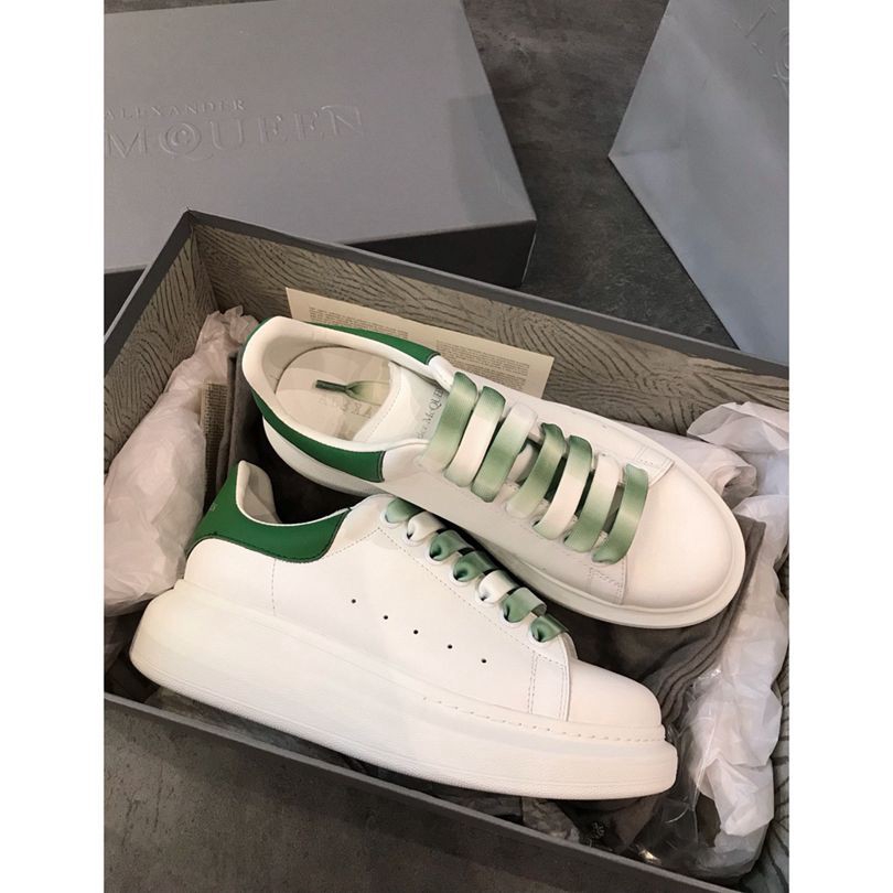 green and white alexander mcqueen's
