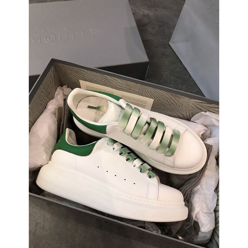 alexander mcqueen white and green