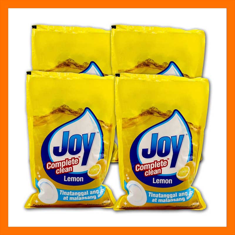 Joy Dishwashing Liquid Lemon 4's 0.20litre Shopee Philippines