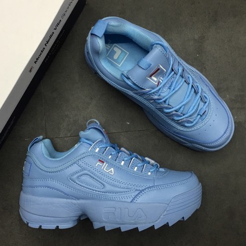 all blue fila disruptor