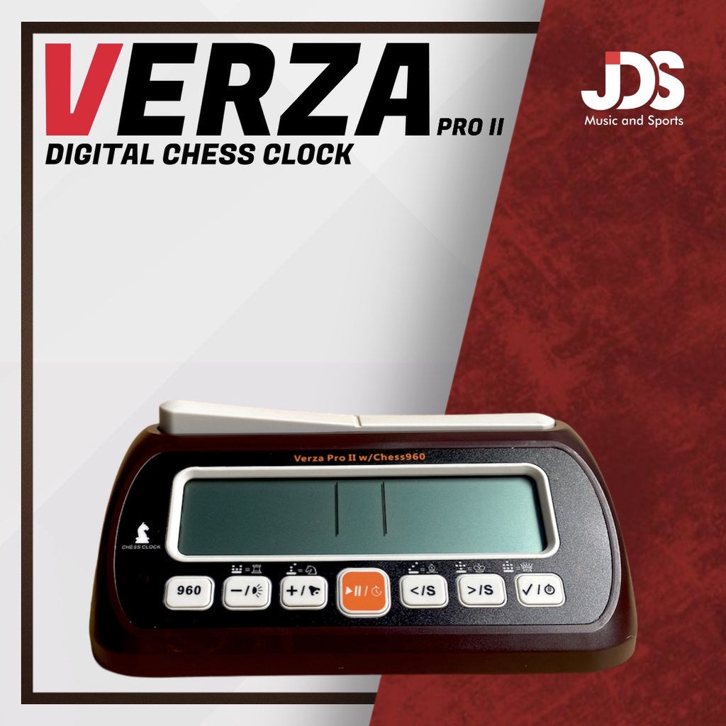 Verza Digital Pro 2 Multi Functional Chess Clock/Timer Shopee Philippines