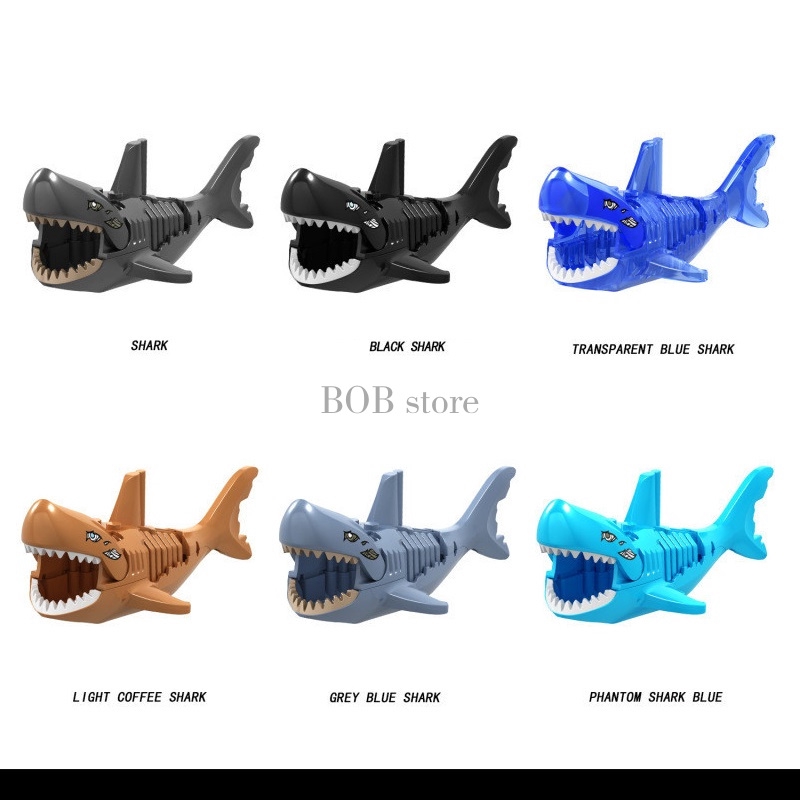 lego shark figure