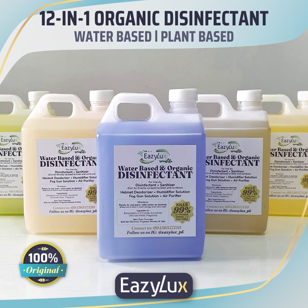 SALE EazyLux 12 in 1 Disinfectant Solution Waterbased 1Liter Humidifier