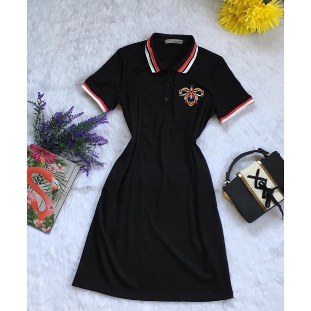 gucci polo dress