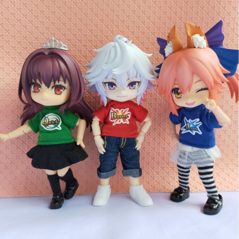 F Go Buster Arts Quick Tshirt For Nendoroid Doll Obitsu11 Cupoche Shopee Philippines