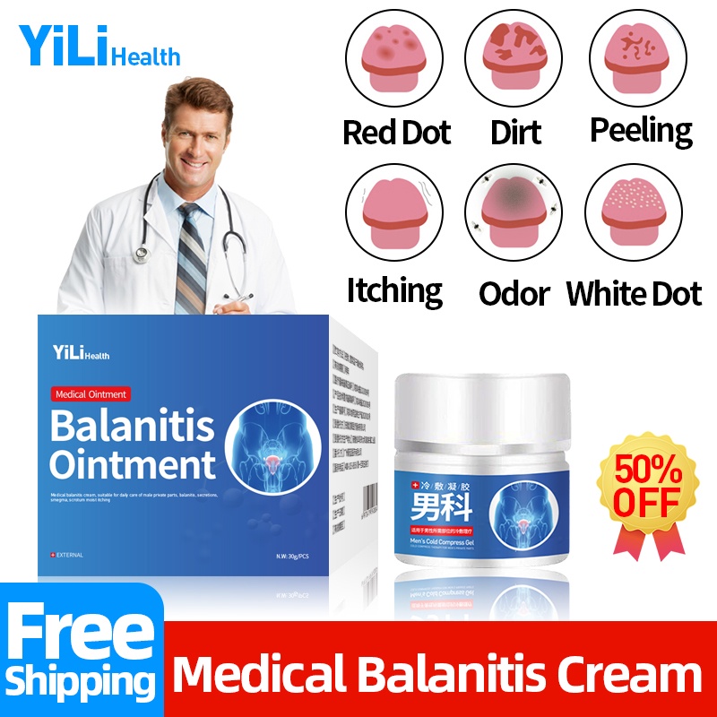Balanitis Cream Medical Treatment Gonorrhea Herbal Ointment Penile