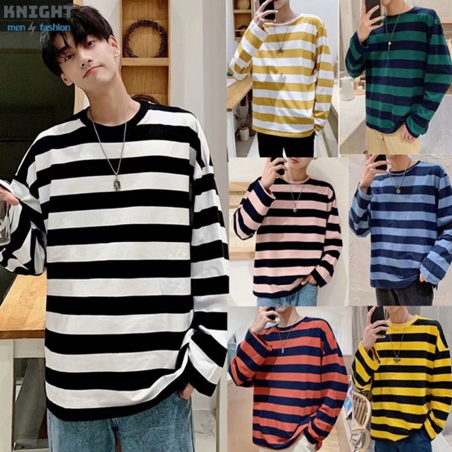 striped t shirt outfit mens