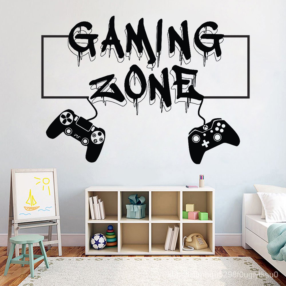 Gamer Wall Decor Controller Wall Decals Video Game Gaming