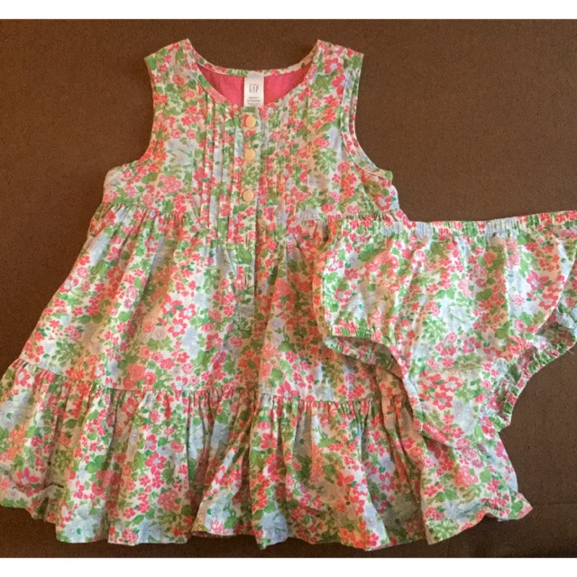 baby gap floral dress