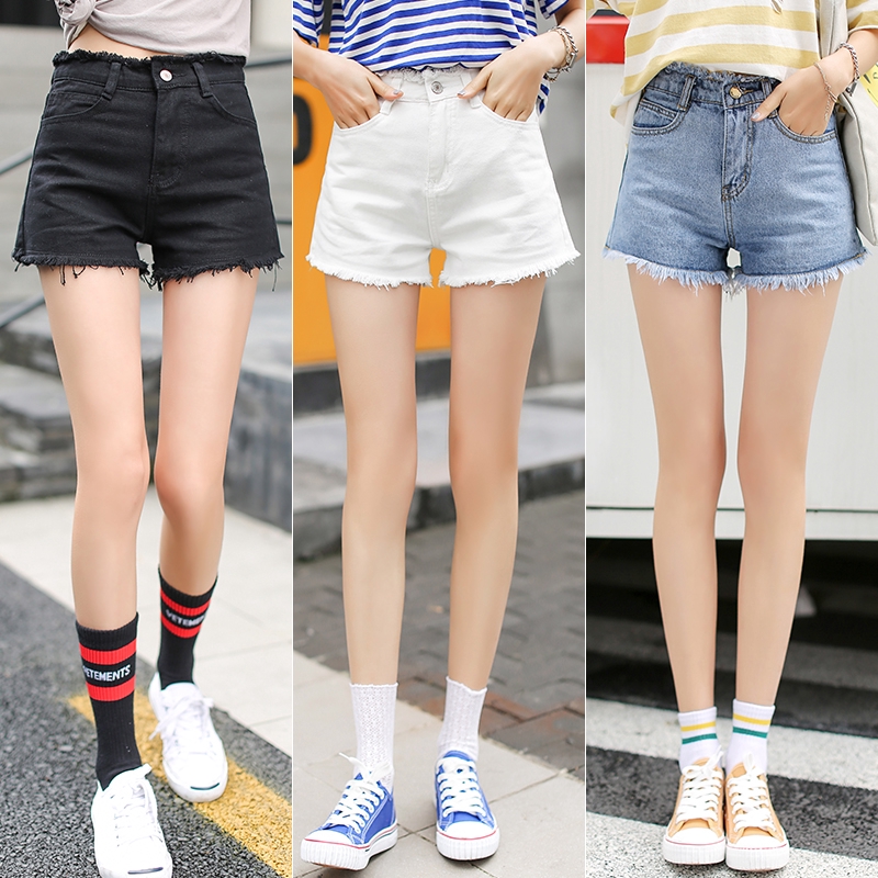 high waisted shorts shopee