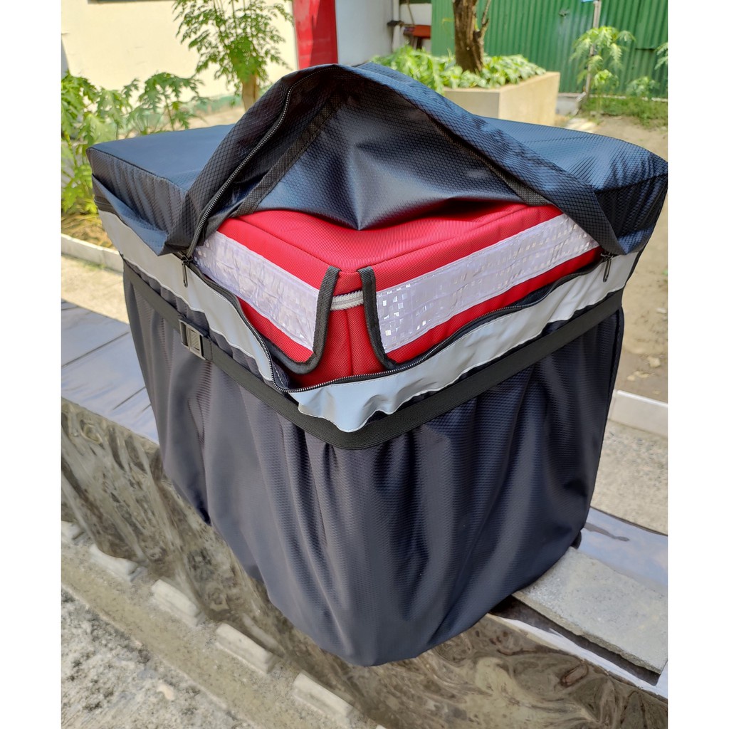 Nylon Sunlight Cover Reflector for Thermal Insulated Bag Lalamove Grab Foodpanda Joyride Happymov