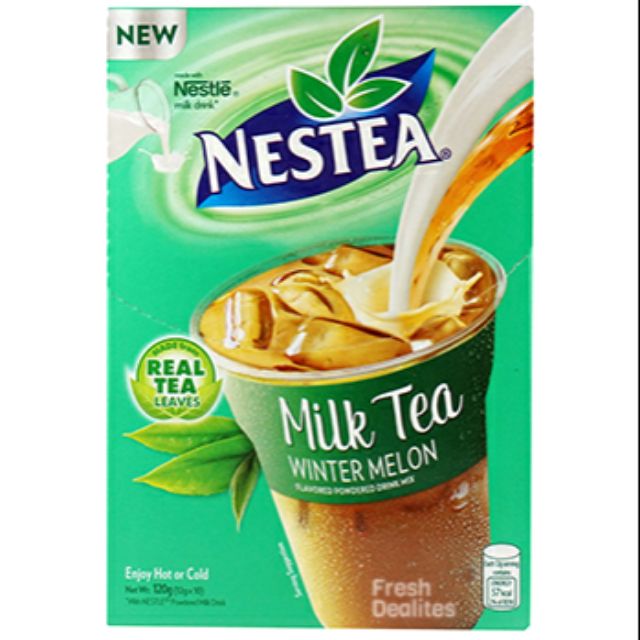 Nestea Wintermelon And Taro Milk Tea 12g X 10 Philipes