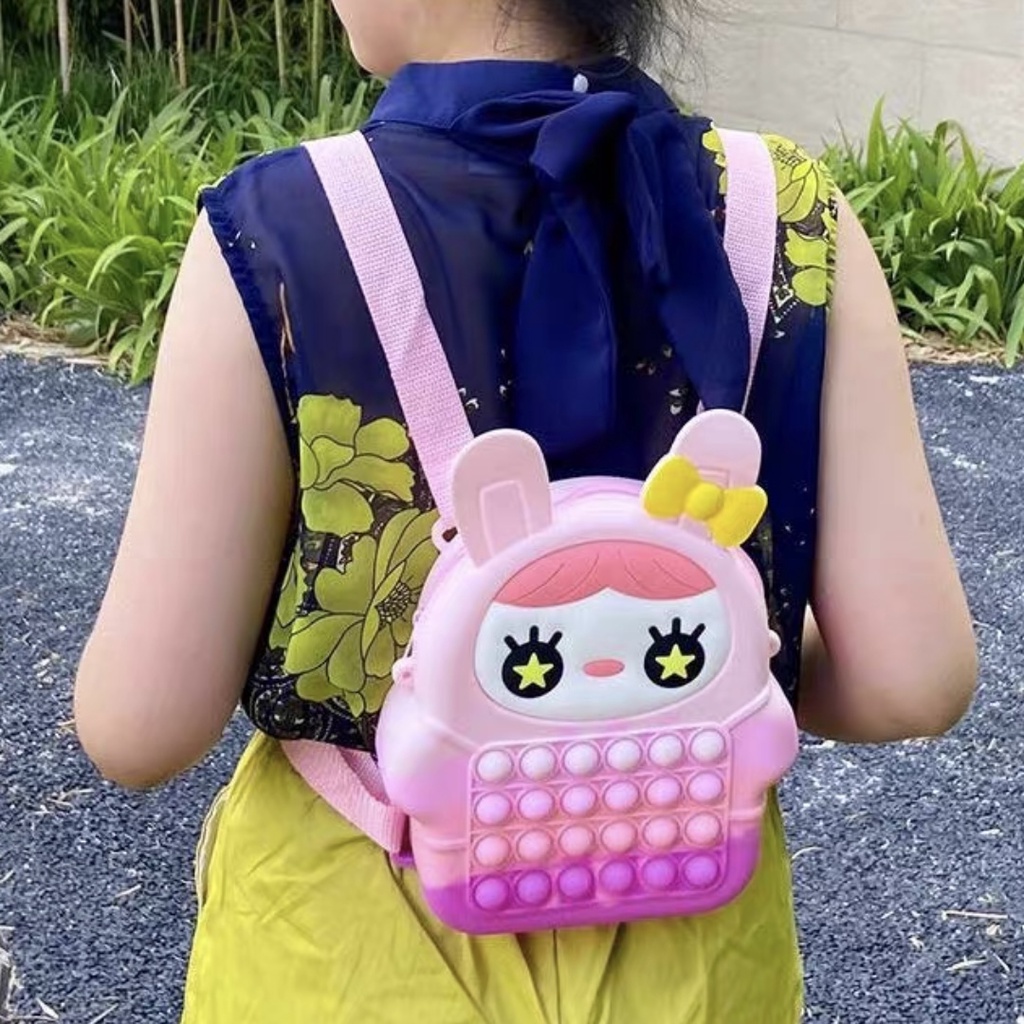 jelly backpack for kids girls cute size 10inch Shopee Philippines