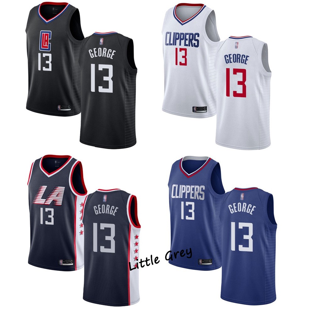 la clippers paul george jersey