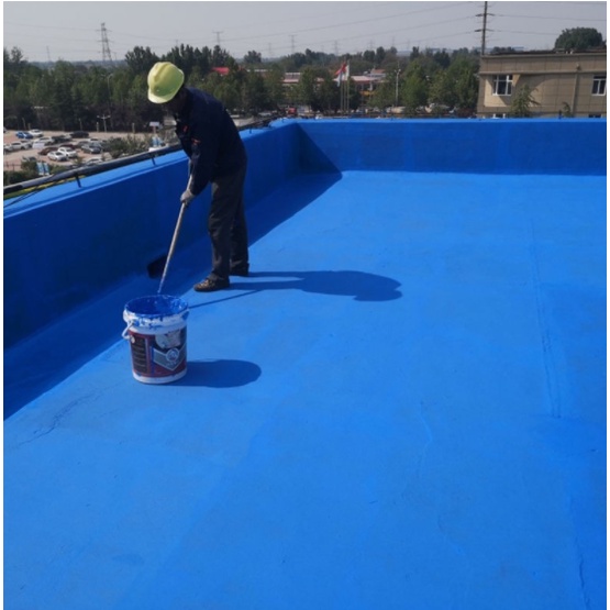 Roof leaking waterproofing coating material waterborne polyurethane